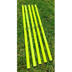 Lot de 5 jalons de slalom 80 CM Jaune POWERSHOT