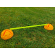 Lot de 5 jalons de slalom 80 CM Jaune POWERSHOT