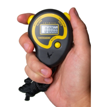 Lot de 24 chronomètres multifonction et sac POWERSHOT