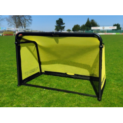Mini but de football pliable jaune en aluminium 1,5 X 1 M POWERSHOT