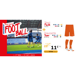 Pack LICENCE Football short PACIFIK chaussettes TEAM ELDERA