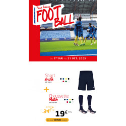 Pack LICENCE Football short ARCTIK chaussettes MATCH ELDERA