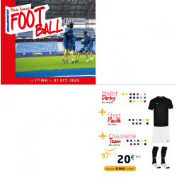 Pack LICENCE Football maillot DERBY short PACIFIK chaussettes TEAM ELDERA