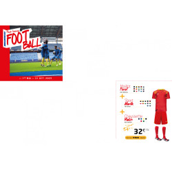 Pack LICENCE Football maillot FENSIF short ATLANTIK chaussettes MATCH ELDERA