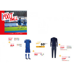 Pack LICENCE Football maillot FENSIF short ATLANTIK chaussettes MATCH ensemble COMPO ELDERA