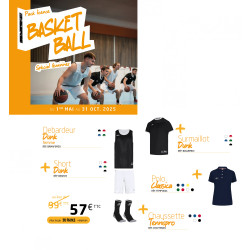 Pack LICENCE Femme Basket maillot DUNK short DUNK chaussettes TENNIS PRO surmaillot DUNK polo CLASSICA ELDERA