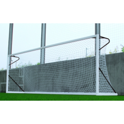 But de football en aluminium 6 X 2,10 M POWERSHOT Noir