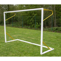 But de foot à 5 Futsal aluminium 3 x 2 M Jaune POWERSHOT