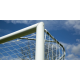 Filet de football pour but pliant 6,1 x 2,1 m pour but à 8 Blanc 4 MM POWERSHOT