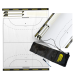 Lot de 20 feuilles tactiques Handball terrain complet avec sac de transport POWERSHOT