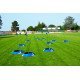 KIT DE 6 CIBLES DE FOOT GOLF AVEC JALON ET DRAPEAUX POWERSHOT