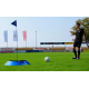 KIT DE CIBLE DE FOOT GOLF AVEC JALON ET DRAPEAU ET CAPTEUR LUMINEUX POWERSHOT