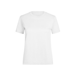 T-shirt coton femme COAST manches courtes blanc MUKUA