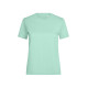 T-shirt coton femme COAST manches courtes couleur MUKUA