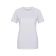 T-shirt coton PALM 190 grs femme manches courtes blanc MUKUA