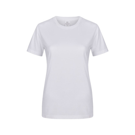 T-shirt coton PALM 190 grs femme manches courtes blanc MUKUA T-shirt coton PALM 190 grs femme manches courtes blanc MUKUA