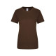T-shirt coton PALM 190 grs femme manches courtes couleur MUKUA