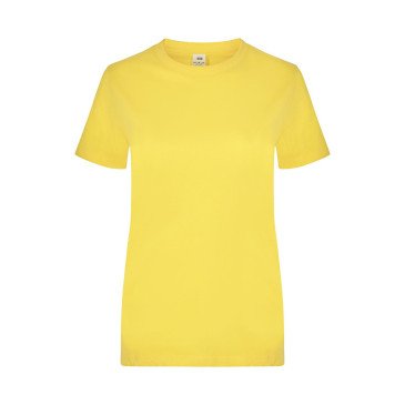 T-shirt coton PALM 190 grs femme manches courtes couleur MUKUA
