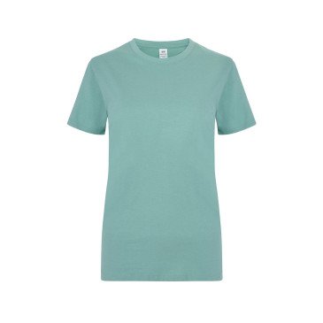 T-shirt coton PALM 190 grs femme manches courtes couleur MUKUA