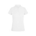 Polo femme BOGAN manches courtes 160 grs blanc MUKUA