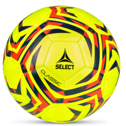 Ballon foot taille 4 CLASSIC V25 Jaune SELECT