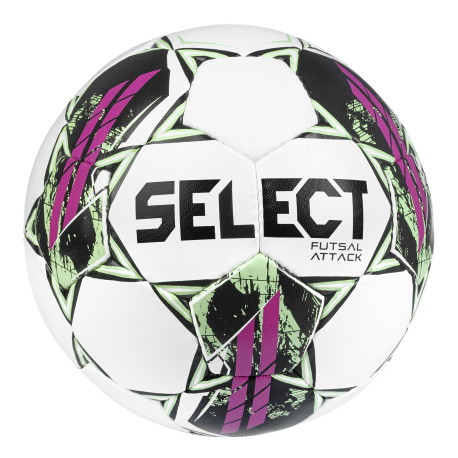 Ballon futsal taille 5 ATTACK V22 Blanc Rose SELECT