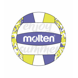 Ballon beach volley taille 5 K5E1300 T5 MOLTEN