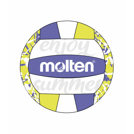 Ballon beach volley taille 5 K5E1300 T5 MOLTEN Ballon beach volley taille 5 K5E1300 T5 MOLTEN