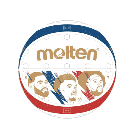 Ballon basket loisir Taille 7 BC1600 FFBB 25 T7 MOLTEN