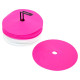 LOT DE 24 DISQUES PLATS 15 CM ZASTOR