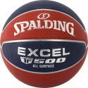 Ballon basket intérieur extérieur taille 6 LNB EXCEL TF 500 en Cuir composite T6 SPALDING
