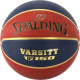 Ballon basket extérieur taille 7 LNB VARSITY TF150 en Caoutchouc T7 SPALDING