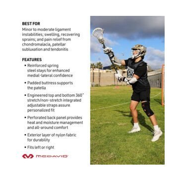 Genouillère avec baleines MCDAVID