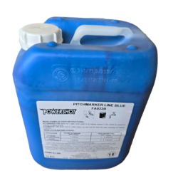 Peinture de traçage terrain bleue haute densité Pitchmarker Line 6 POWERSHOT