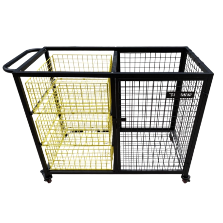 Double chariot de rangement avec roues POWERSHOT