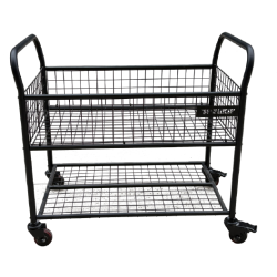 Chariot de rangement avec poignées et roues POWERSHOT