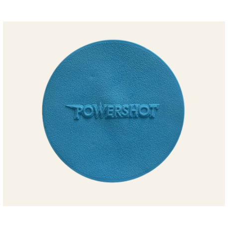 Lot de 12 disques de marquage 20 cm bleu électrique POWERSHOT