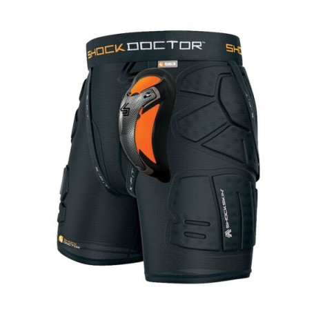 Cuissard ShockSkin Relaxed Fit Impact avec coquille de protection Ultra Carbon Flex Cup SHOCK DOCTOR