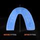 Protège-dents GEL MAX POWER Adulte Bleu translucide SHOCK DOCTOR