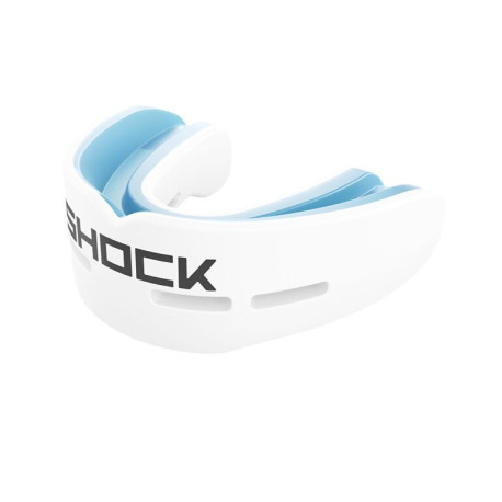 Protège-dents NANO DOUBLE FIGHT Adulte blanc SHOCK DOCTOR
