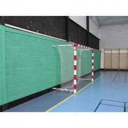 BUT DE HANDBALL COMPÉTITION ALU RABATTABLE AU MUR 1,40 À 2,10 M SPORTIFRANCE