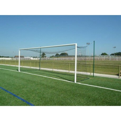 PAIRE DE BUTS FOOTBALL À 11 À SCELLER ALUMINIUM DIAMÈTRE 102 MM SPORTIFRANCE