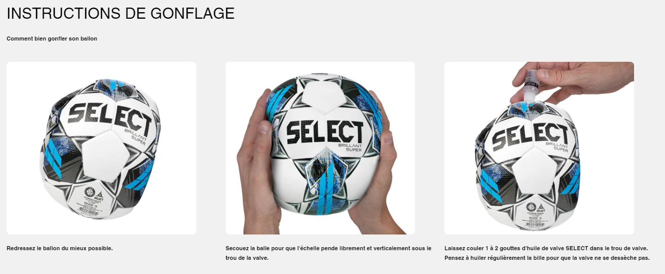 Select Ballon de Handball LNH Réplica 2023/2024 T1 Noir Taille 1 :  : Sports et Loisirs